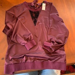 Lane Bryant pull over Blouse
